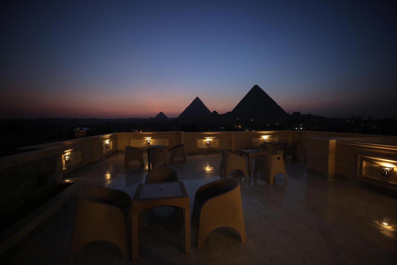 The Lotus Guest House - 3 Pyramids View Kairo Exteriör bild